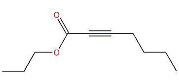 Propyl 2-heptynoate